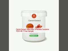 Chiết xuất cà rốt 10%, 20%, 97% Beta Carotene 7235-40-7 mẫu miễn phí